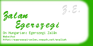 zalan egerszegi business card