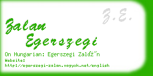 zalan egerszegi business card
